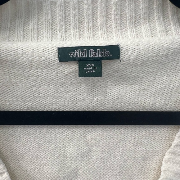 Wild Fable cream cardigan oversized fit - Picture 4 of 4